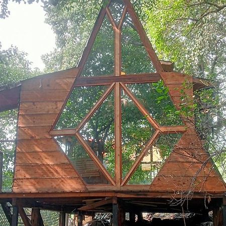 Cabana De Madera Privada Y Romantica Tepoztlan Bagian luar foto