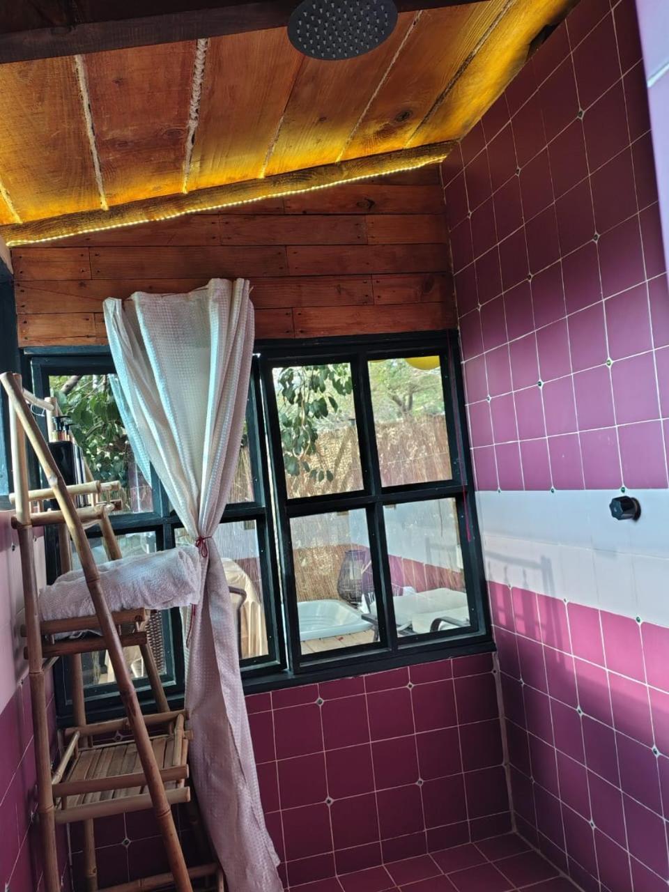 Cabana De Madera Privada Y Romantica Tepoztlan Bagian luar foto