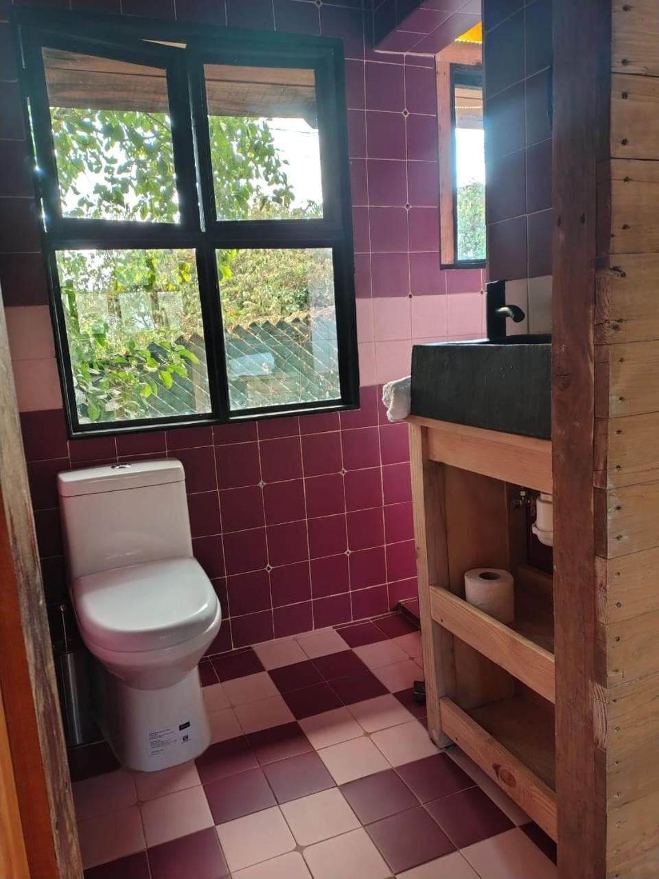 Cabana De Madera Privada Y Romantica Tepoztlan Bagian luar foto